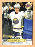 2019-20 Upper Deck - YOUNG GUNS CANVAS - Victor Olofsson C93 Buffalo Sabres