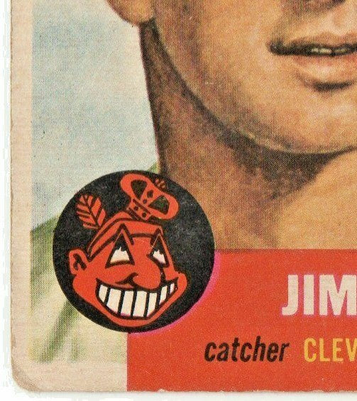 1953 TOPPS #80  --  JIM HEGAN  --  CLEVELAND INDIANS Catcher  -- GOOD