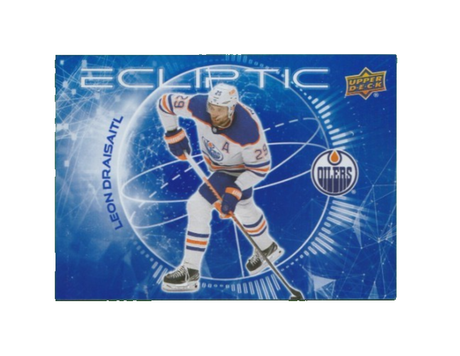 2023-24 UD Upper Deck Series 2  Ecliptic Ec-18  Leon Draisaitl - Edmonton Oilers