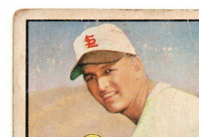 1952 TOPPS # 8 FRED FRANCIS MARSH - ST. LOUIS BROWNS  - ROOKIE CARD