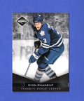 2011-12   Dion Phaneuf   #156  -  234/299 Panini Limited  -  Toronto Maple Leafs