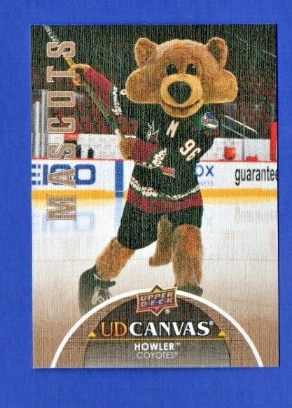 2021-22 Extended Series Canvas Mascots #C392 Howler the Coyote - Arizona Coyotes