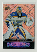 2020-21 Upper Deck Orange Dazzlers Jordan Binnington  -  DZ-36 St Louis Blues 