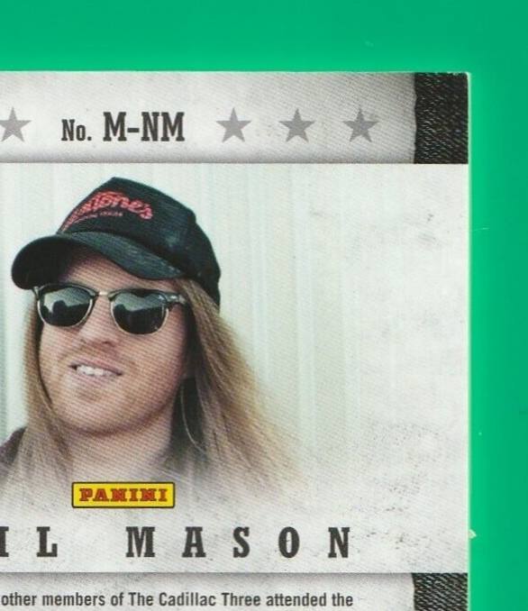 2014 Panini Country Music Musician Materials #MNM Neil Mason 401/499