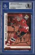 1998 Upper Deck Choice  - Vincent Lecavalier  -  ROOKIE  AUTO #259 BAS BGS AUTH