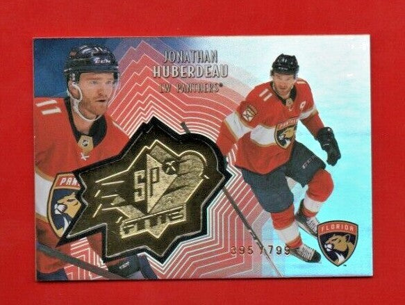 Jonathan Huberdeau 2021-22 UD Extended SPxFinite Radiance (GOLD) # SF-21 395/799