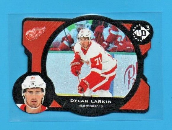 2020-21 Upper Deck Extended - UD3 #UD3-15 - Dylan Larkin - 0570/1000 - Detroit
