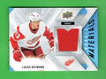 2021-22 Upper Deck Series 2 Lucas Raymond Rookie Materials RED #RM-LR Detroit