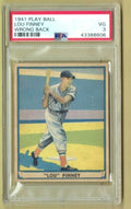 1941 Play Ball Lou Finney "WRONG BACK" POP 1 "NONE HIGHER