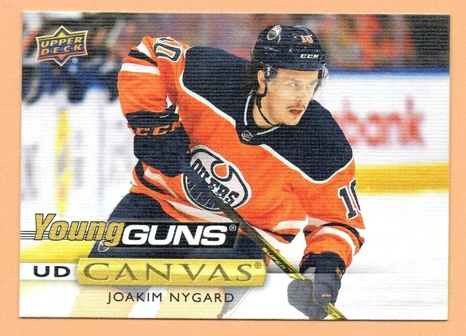 2019-20 Upper Deck - YOUNG GUNS CANVAS - Joakim Nygard  - C114 - Edmonton Oilers