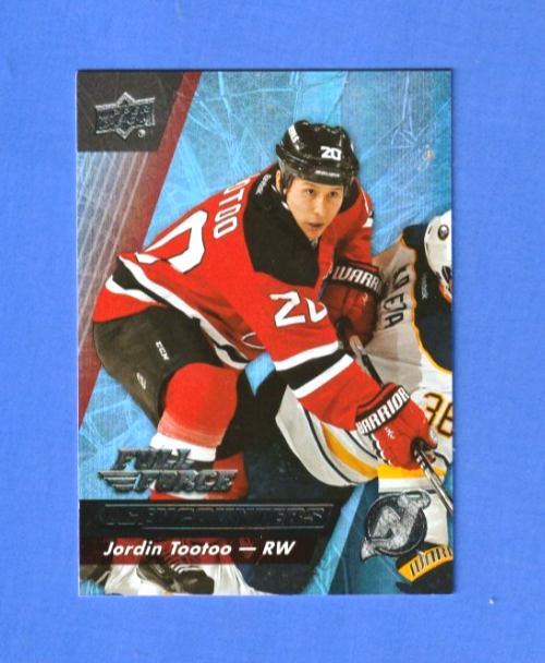 2015-16 Upper Deck Full Force Ice Encounters Jordin Tootoo #IE-JT  New Jersey