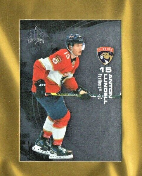 2021-22 Upper Deck  Extended Reflections Anton Lundell #18   -  Florida Panthers