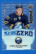2018/19 ICE SUBZERO ROOKIE CASEY MITTELSTADT #/999 SZ-40
