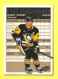 2023-24 Upper Deck Series 1 Stat Box Fillers   Gold   #SB-12   -   Sidney Crosby
