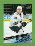 2020-21 Upper Deck  Extended  -  Jeunes Loups  -  Sasha Chmelevski  -  RC #718