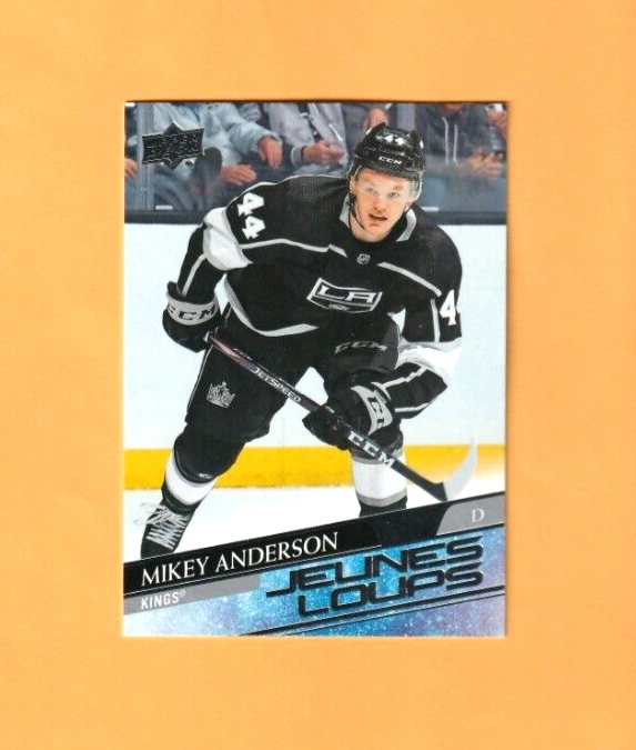 2020-21 Mikey Anderson Young Guns French  Jeunes Loups  #233 UD Series 1 - Kings