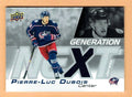 2019-20 Upper Deck Generation Next JERSEY RELIC Pierre-Luc Dubois  Blue Jackets 
