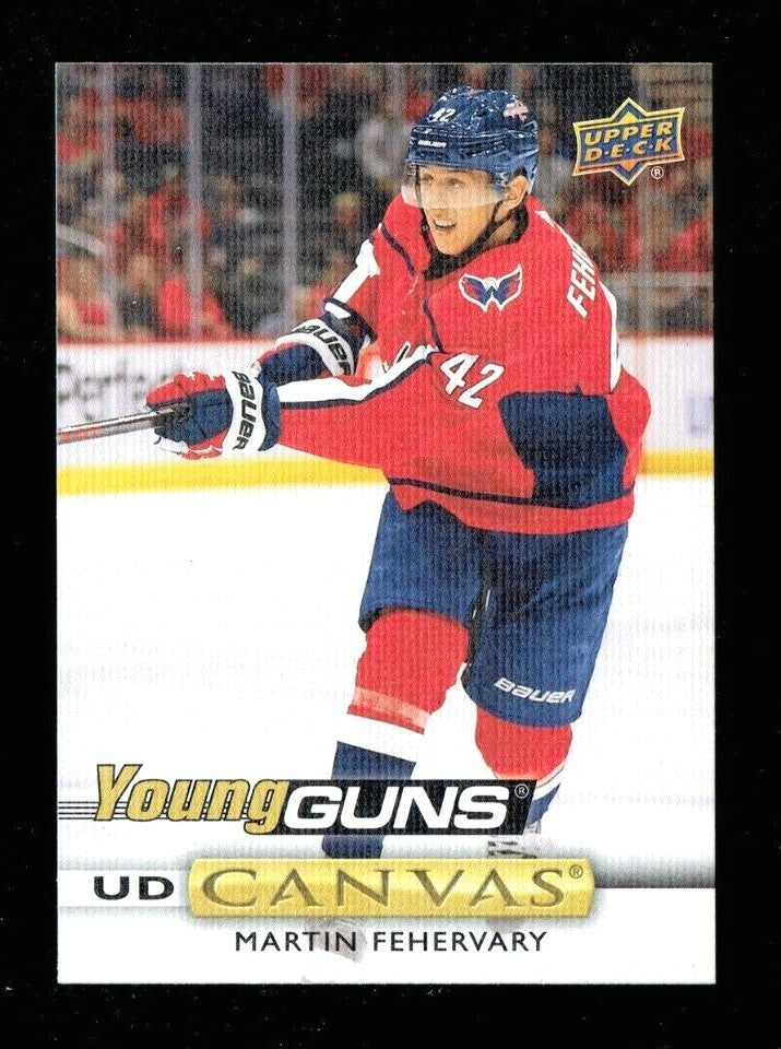 2019-20 Upper Deck Series 2 MARTIN FEHERVARY YOUNG GUNS CANVAS ROOKIE #C235 