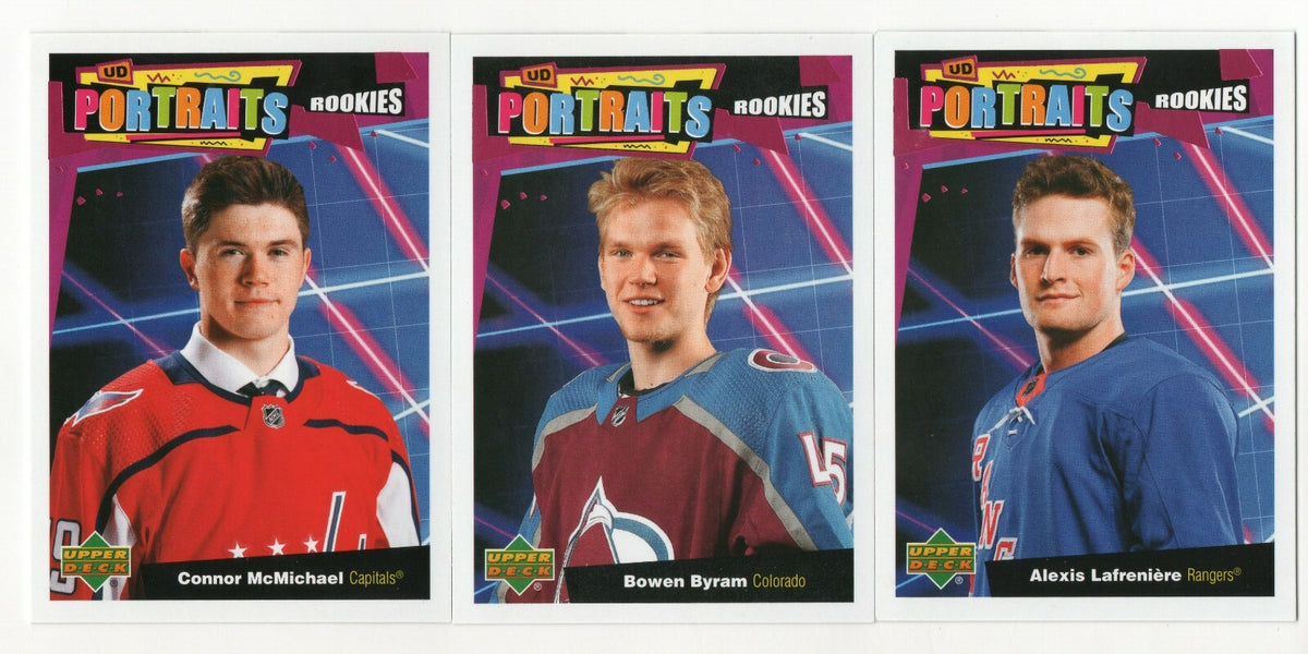 2020-21 Upper Deck Series 2  Portraits Set  #51-100 Lafreniere Byram Kravtsov+++