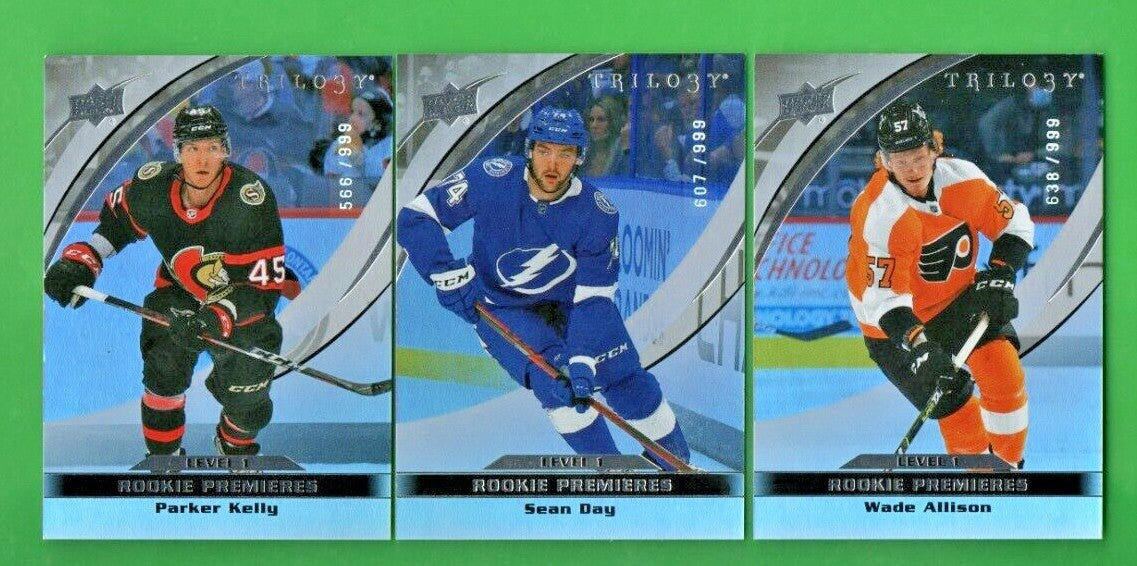 2021-22 Upper Deck Extended Trilogy Rookie Premieres  Level 1   (Pick From List)