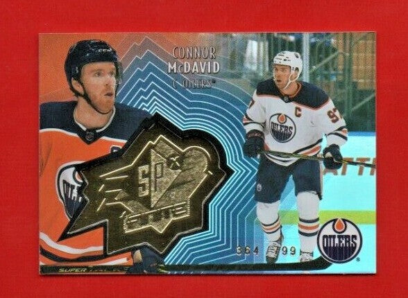 Connor McDavid  2021-22 UD Extended SPxFinite Radiance (GOLD)   # SF-19  364/799