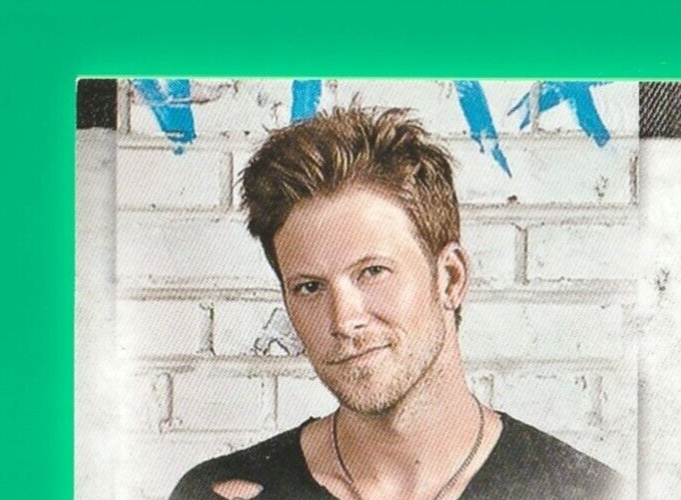 BRIAN KELLEY 2014 Panini Country Music  -  Musician Materials   Relic #D 344/399