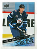 2020-21 UD EXTENDED FRENCH YOUNG GUNS #703 LOGAN STANLEY WINNIPEG JEUNES LOUPS