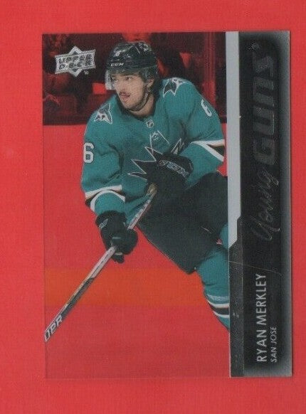 2021-22 Upper Deck Extended Series - #710 Ryan Merkley   Clear Cut Young Guns