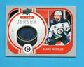 2021-22 Upper Deck Series 1 Blake Wheeler UD Game Jersey #GJ-BW  - Winnipeg Blue