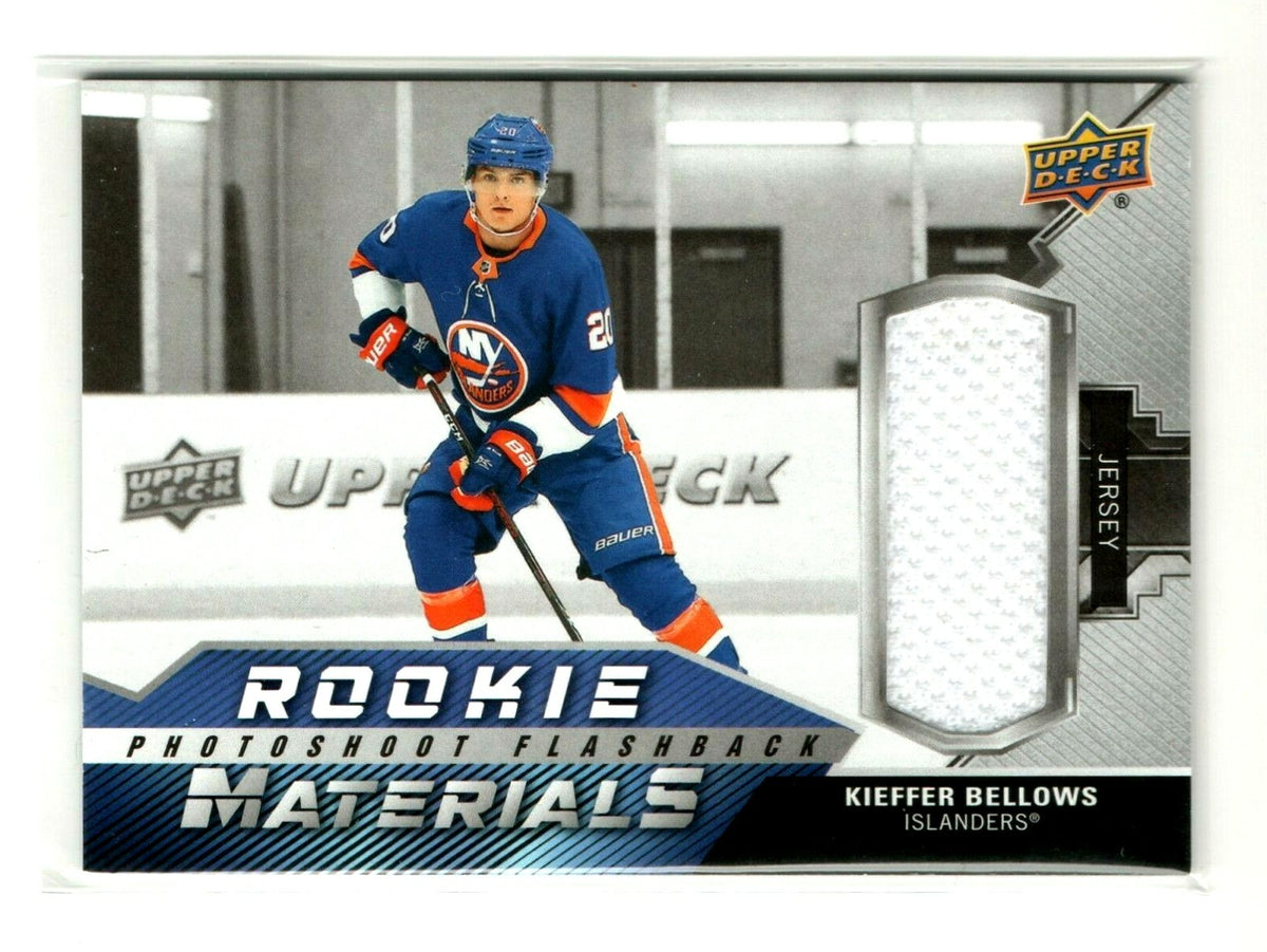 2020-21 Upper Deck Rookie Materials Photoshoot Flashback Kieffer Bellows #RPF-KB