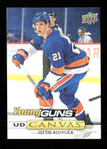 Otto Koivula 2019/20 Upper Deck series 2 Canvas Young Guns Card #C229 - Islande 