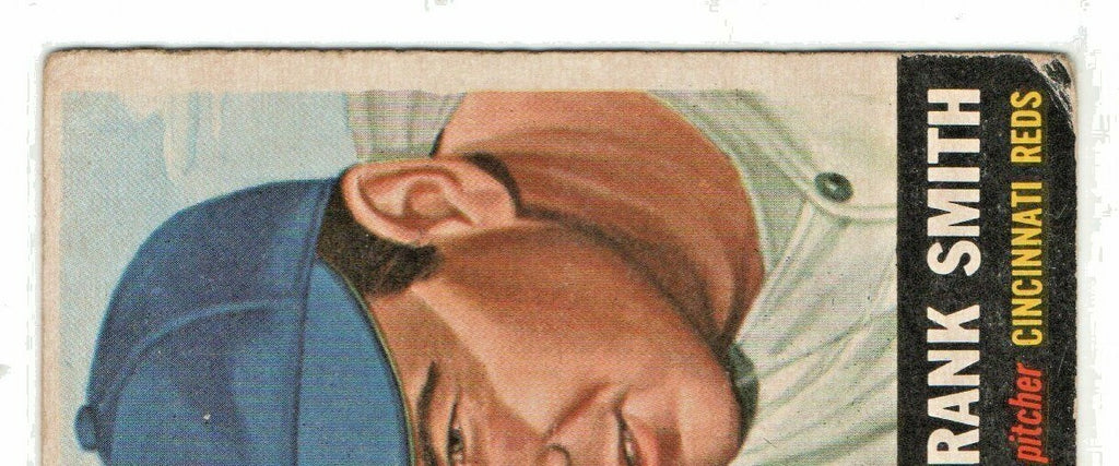  1953 Topps Set Break # 116 Frank Smith - Cincinnati Reds Pitcher