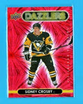 2021-22 Upper Deck Series 1 Red Dazzlers DZ-35 Sidney Crosby Pittsburgh Penguins