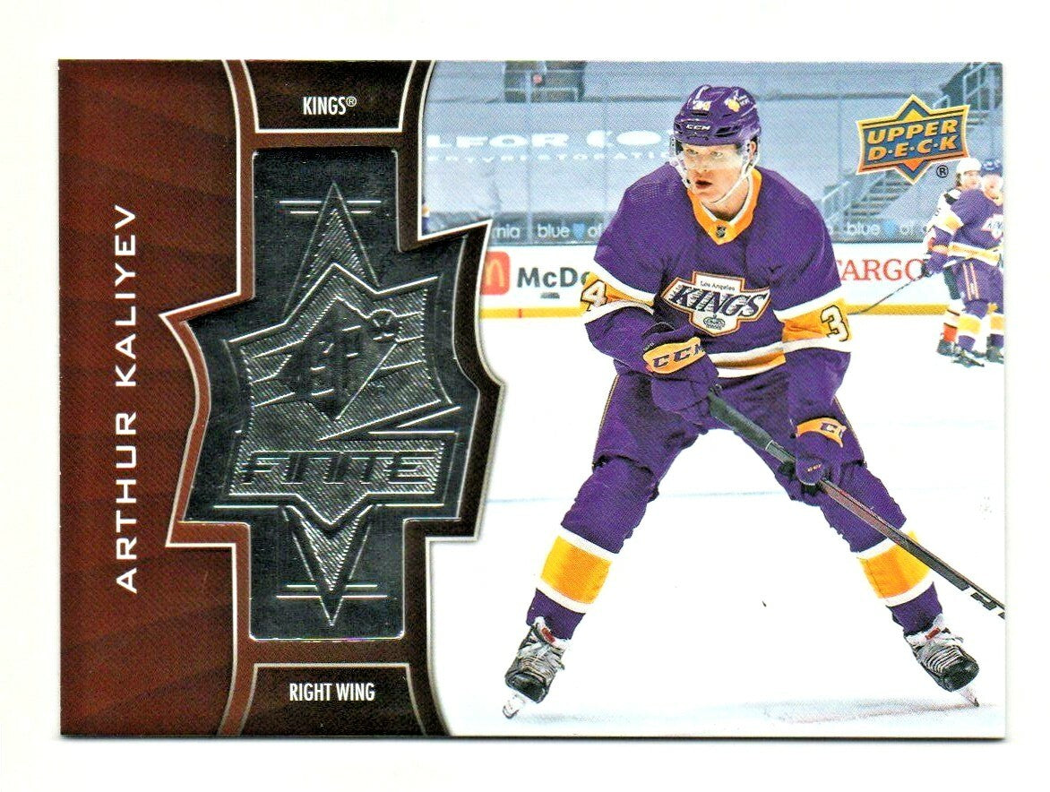 2020-21 UD EXTENDED SERIES 3 ARTHUR KALIYEV SPX FINITE ROOKIE CARD /2999 #SF-39 