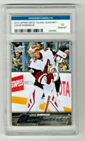 2015-16 Upper Deck Young Guns Louis Domingue #471 GMC 10 GEM-MINT Coyotes Rookie