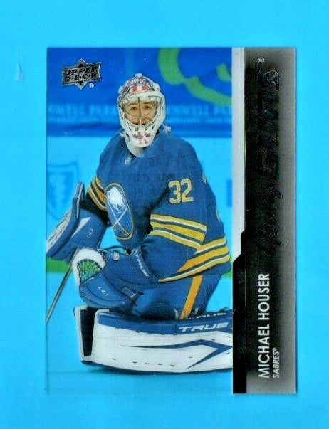 2021-22 Upper Deck Series 1 - MICHAEL HOUSER Young Guns Clear Cut RC#245 Sabres