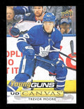 2019-20 Upper Deck Young Guns Canvas Trevor Moore #C216 Toronto Maple Leafs 
