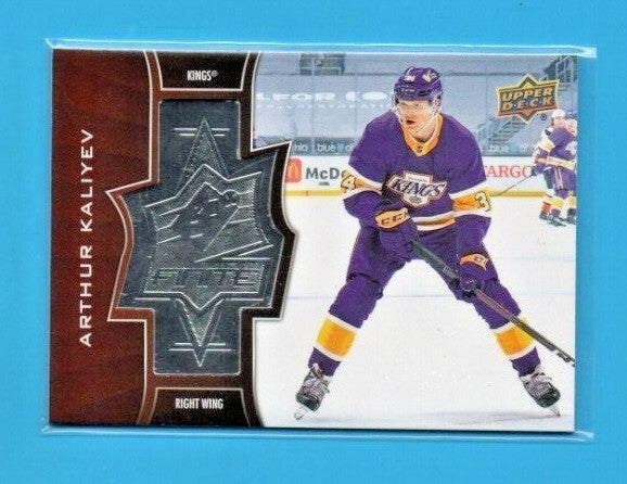 2020-21 Upper Deck SPx Finite #SF-39 Arthur Kaliyev  0205/2999 Los Angeles Kings
