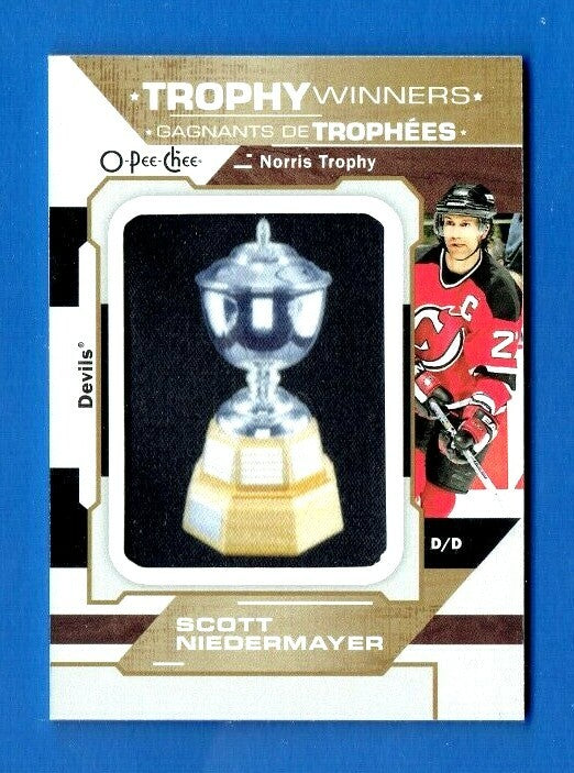 Scott Niedermayer 1:1687 SSP NORRIS TROPHY WINNERS 2019-20 O-Pee-Chee  DEVILS