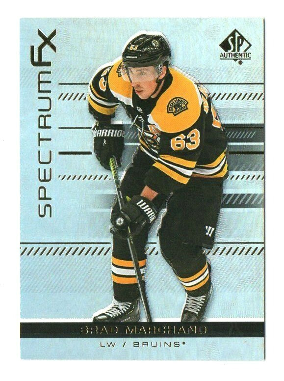 2019-20 SP AUTHENTIC BRAD MARCHAND SPECTRUM FX BOUNTY #S-13 UNSCRATCHED  BRUINS