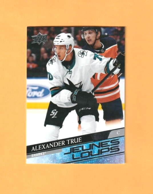 2020/21 UD Series 1 Alexander True Young Guns French  - Jeunes Loups Rookie #225