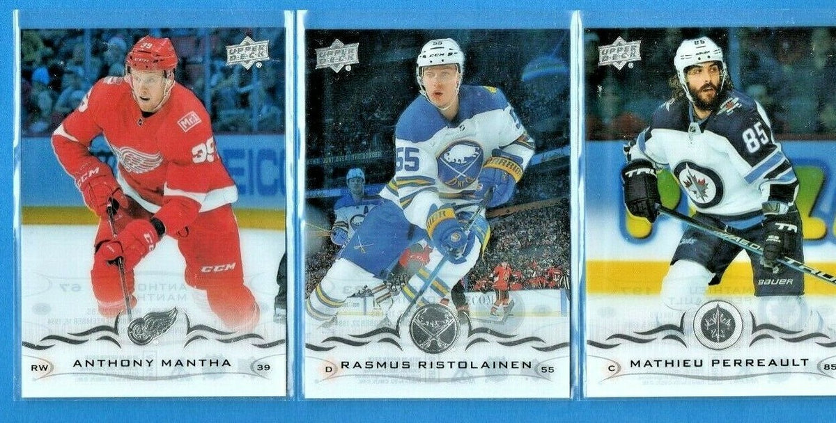 2018-19 UPPER DECK - Clear Cut -  U-PICK - FINISH YOUR SET - NRMT-MINT FREE COMB