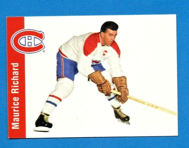 1994 Parkhurst - Missing Link 56/57 - Maurice Richard #65 - Montreal Canadiens 