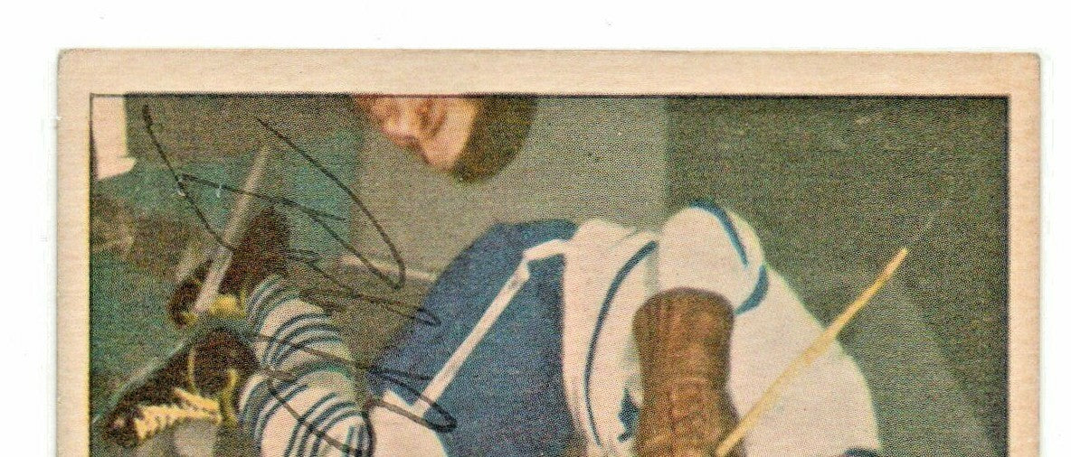  BOB BAILEY 1954-55 PARKHURST  #28 EX-EX+ Toronto Maple Leafs