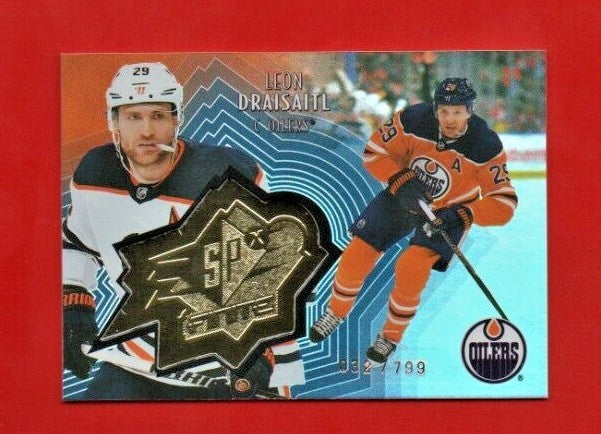  Leon Draisaitl 2021-22 UD Extended SPxFinite Radiance (GOLD)  # SF-20 - 032/799