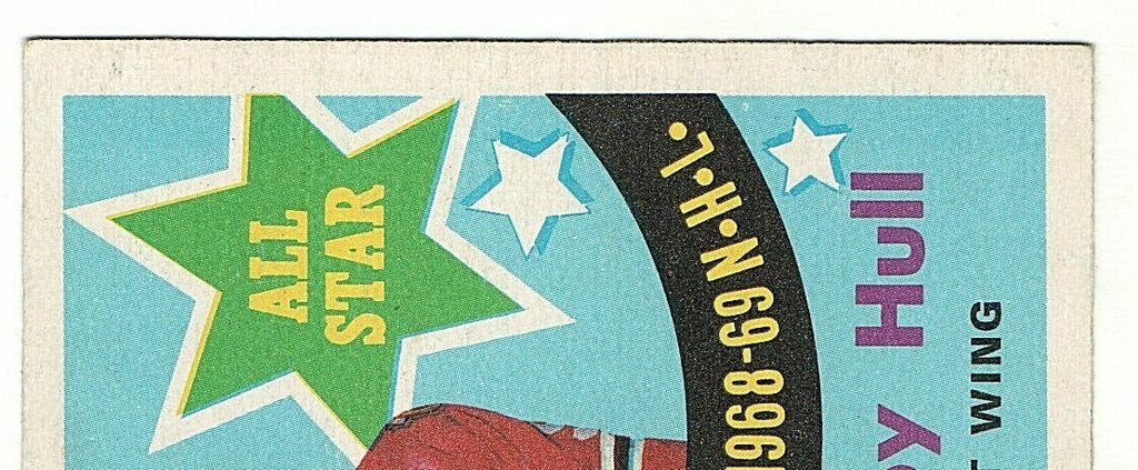 BOBBY HULL 1969-70 O-PEE-CHEE 69-70 NO 216 EX-NRMT  -  Chicago Blackhawks