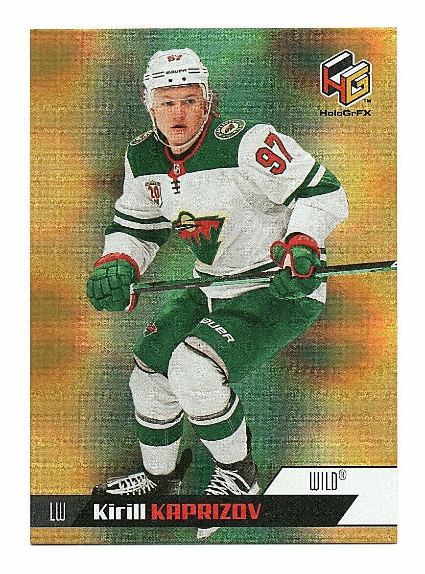 2020-21 UPPER DECK EXTENDED SERIES KIRILL KAPRIZOV HOLOGRFX GOLD ROOKIE #HG-1 RC