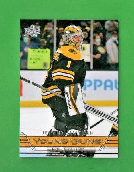 2021-22 Extended Series 06-07 Upper Deck Retro Young Guns #T-88 Jeremy Swayman