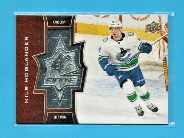 2020-21 UD Extended Series NILS HOGLANDER ROOKIE 0653/2999 SPxFINITE #SF-50