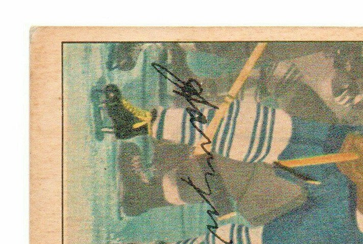 1954-55 PARKHURST HARRY WATSON #17 TORONTO MAPLE LEAFS BIO BACK 